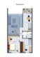 Gepflegte 5-Zimmer Maisonettewohnung | Balkon | Nähe MHH | Aufzug - Grundriss obere Ebene